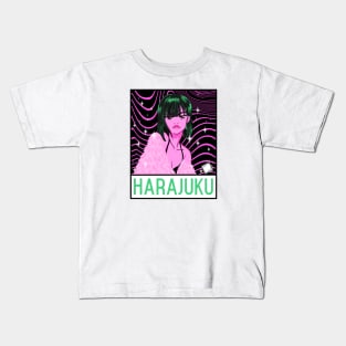 Harajuku Anime Girl Kids T-Shirt